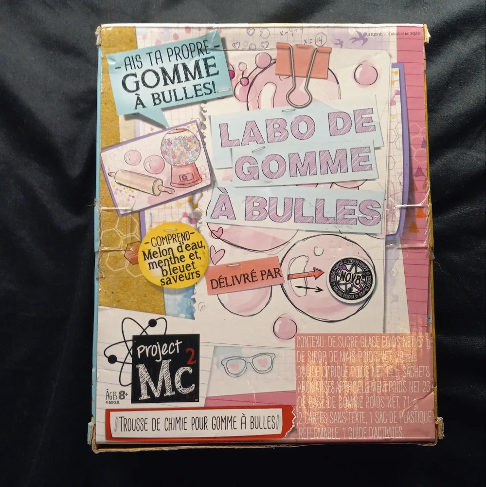 NEW Project MC2 Bubble Gum Lab